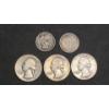 Image 1 : Assorted 90% Silver U.S Coins & 1918 Canadian 10 Cent .925 Silver Coin -U.S Face Value: $0.85