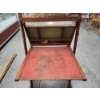Image 3 : Antique Educational Scroll Chalkboard Easel - About 4ft Tall 