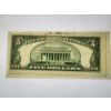 Image 4 : United States Series 1953-B Red Seal $5 Bill - In Protective Holder 