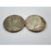 Image 2 : Two 1964 United States 90% Silver Kennedy Half Dollars ~ $1.00 Face Value