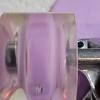 Image 8 : Purple 22" Mini Cruiser Skateboard With LED Light Up Wheels