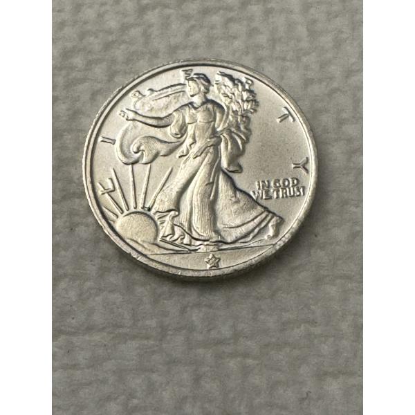 Walking Liberty 1/10 Ounce .999 Fine Silver Coin - Excellent Condition - Limited Production