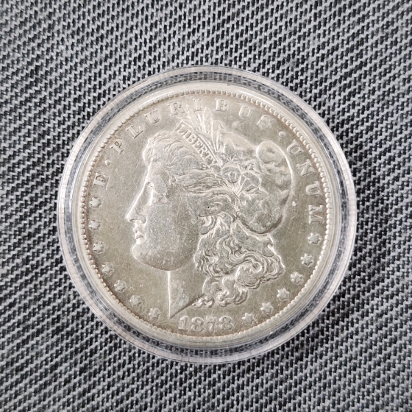 1878-CC Morgan Silver Dollar ~ FIRST YEAR ISSUE CARSON CITY MINT 90% SILVER UNITED STATES DOLLAR!