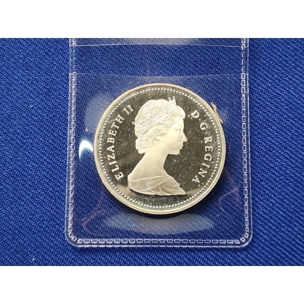 1886-1986 Canada Silver Dollar ASW: 0.375oz 