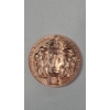 Image 2 : Scottsdale Mint High Relief 1 AVDP Oz .999 Fine Copper Lion Stacker Round