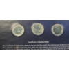 Image 6 : Complete 1943 Steel Penny Mint Mark Collection Display