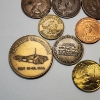 Image 6 : Lot of Assorted Tokens, Metals, World Coins Including Canada & Mexico - See Photos! 