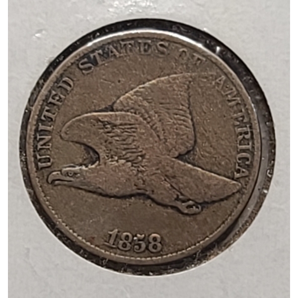 1858 Flying Eagle Cent