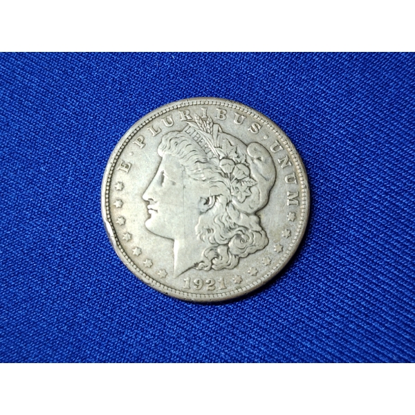1921-S 90% Silver Morgan Dollar