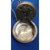 Image 4 : 1881 Hampden Watch Co 15 Jewels S18 Open Face Pocket Watch With Chain - Works