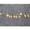Image 3 : Lovely 14K Yellow Gold Bracelet With Dangling Accents ~ Total Weight 2.7 Grams
