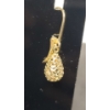 Image 2 : 14K Gold Dangle Earrings Total Weight 1.6 Grams