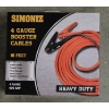 Image 1 : New Heavy Duty 4 Gauge 600 Amp 16 Foot Simoniz Booster Cables 