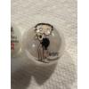Image 4 : Lot of 3 Vintage Betty Boop One Inch Shooter Marbles