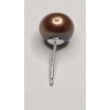 Image 3 :  (7) Pairs Honora Collection Multicolored Freshwater Pearl Stud Earrings With Sterling Silver Posts