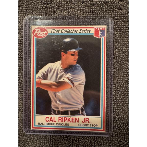 1990 Cal Ripken, Jr. Post First Collector Series Baseball Card