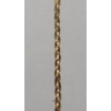 Image 3 : 14K Yellow Gold Plumb 15.5" Woven Chain Necklace (Clasp Missing) - Weight: 1.3g