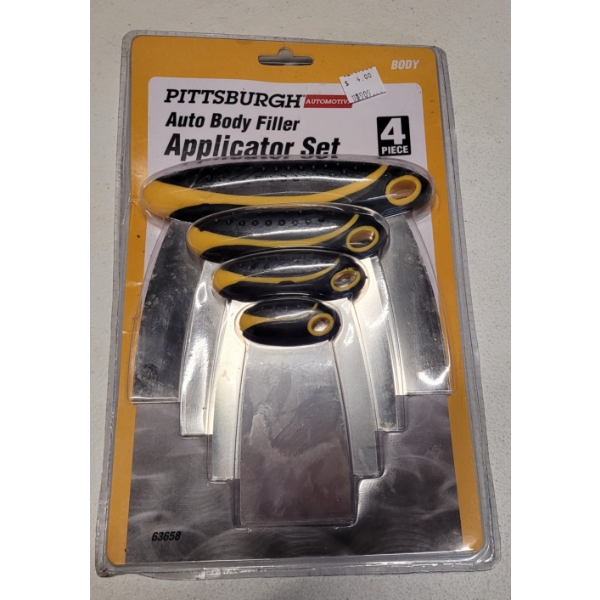 Auto Body Filler Appplicator Set - 4 Piece