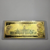 Image 2 : South Dakota State Flag Novelty $100 24K 999999 Gold Foil Note