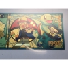 Image 3 : RARE 1996 Pokémon 999999 Gold Foil Note - Squirtle - Mint Condition in Protective Holder