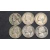 Image 1 : Assorted Year/Mint Marks 35% Silver Wartime Jefferson Nickels - Face Value: $0.30