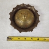 Image 11 : Vintage Indian Brass Lidded Container Feat. Beautifully Etched Designs ~ Trinket or Candy Dish
