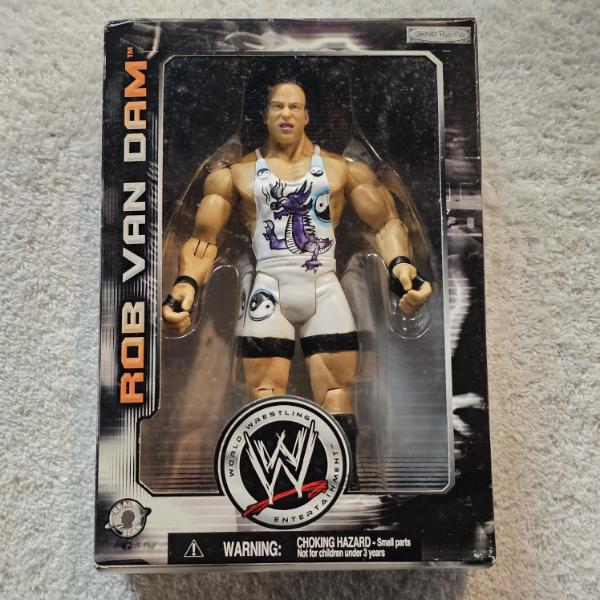 Limited Edition 2004 Jakks Pacific WWE Action Figure of Rob Van Dam NIB!!!