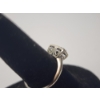 Image 3 : 14K White Gold Art Deco 2-Stone Diamond Ring - Size 6.5 - TW: 2.5g
