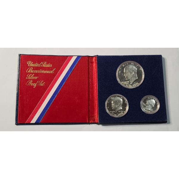 1976 United States Bicentennial 40% Silver Proof Set