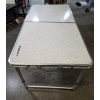 Image 1 : Like New- Red Camp 47''x27''24'' Folding Aluminum Camp Table