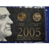 Image 6 : 2045 & 2005 Jefferson Gold-Plated Commemorative Nickels in Sealed Plastic Holders