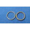 Image 4 : (2) Men's 14K Gold Rings - Size 11 - Weight: 10.2g