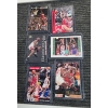 Image 1 : (6) Assorted Year/Card Type Michael Jordan Basketball Cards