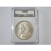 Image 1 : 1900 90% Silver Morgan Dollar in Protective Slab Holder
