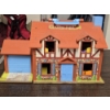 Image 6 : Vintage 1980 Little People Fisher Price House with Furniture, Family, Dog, Vehicles and More