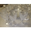 Image 5 : *Pick Up At Mantua Home-No Shipping Available* Gorgeous Vintage Matching Crystal Dessert Plates, Bra