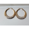 Image 2 : Gold-Tone "Princess" Hoop Earrings & Pink Pearl Bracelet