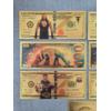 Image 5 : 6 Asstd. 24KT Gold Foil WWE $100 Bills Featuring Undertaker, John Cena & Stone Cold Steve Austin