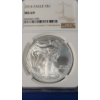 Image 2 : 2014 NGC MS 69 1 oz .999 Fine Silver American Eagle