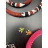 Image 4 : Large Lot of Costume Jewelry - Bangles Galore! - Cool Pattern Necklace & Bracelet Matching Set 