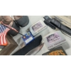 Image 9 : Nice Collection Of military & Patriotic Collector Knives Total Of 13 + NRA Back Pack 