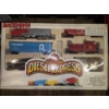 Image 1 : HO Scale Approximately 8'' Bachman Diesel Express Electric Train Set