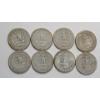 Image 2 : (8) United States 90% Silver Washington Head Quarters - Face Value: $2.00
