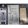 Image 2 : Authentic 2009 Super Bowl XLIII Football Ticket & 24K Gold Plated Ticket - Mint Condition