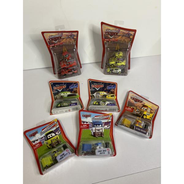 6 Cars Movie Toy Cars - Trunk Fresh Pitty - Chick - Leak Less