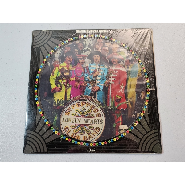 The Beatles Sgt. Pepper's Lonely Hearts Club Band Picture Disc Vinyl Record LP - Capitol Records