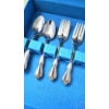 Image 2 : Pickup In Canton - Brand New Rogers 5 Pc Place Setting Stainless Flatware W Storage Case