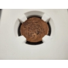 Image 2 : *UNIQUE EARLY 1800's COIN* ~ NGC Genuine Slabbed 1839 W N.E. Indies Cent From the Krakatoa Hoard!