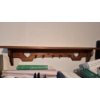 Image 1 : PICKUP IN NORTHFIELD - Wooden Wall Shelf As Shown 36" x 6" - See Pics