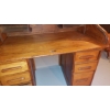 Image 5 : ANTIQUE Roll Top Desk Project.  Complete But Needs Restoration - 48 x 30 ... 56" Tall  See Pics